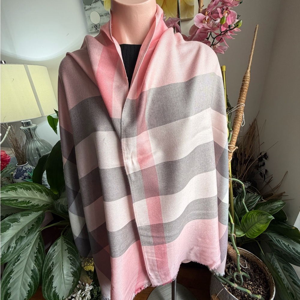 Burberry Wrap Shawl Scarf.